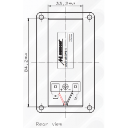 Mundorf AMTU80W1.1 Głośnik wstęgowy 55x95mm 4 ohm